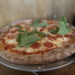 Large Pepperoni with Onions