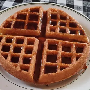 Amazing waffle yum!!