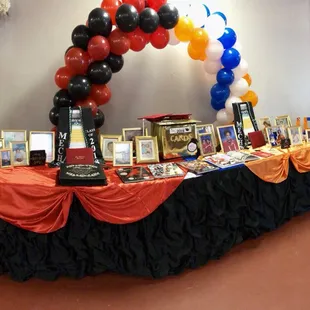 Party decor-Lucas Event Center 6/16/2018