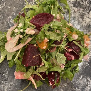 Beet salad w/ blue cheese