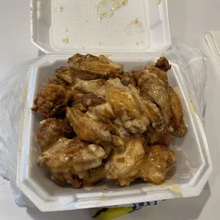 Garlic wings
