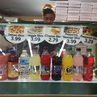 Prices and some of the drinks