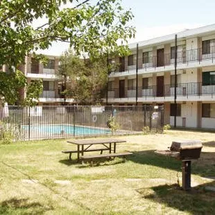 Courtyard for residents to enjoy