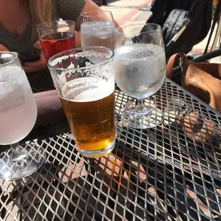 Service was great and patio was the perfect place to relax and visit.