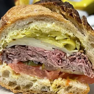 The Pat Burrell Sandwich (roast beef) $20 and definitely not worth it!