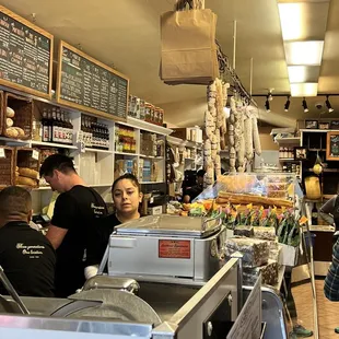 sushi and sashimi, interior