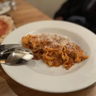 Bolognese was incredibly delicious