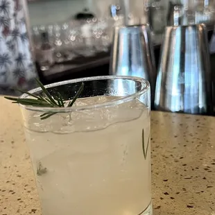 Gin and Juice cocktail: so satisfying on a hot day