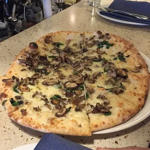 Mushroom Pizza