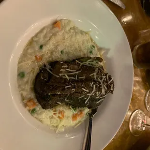 Beef Short Rib Risotto Dinner