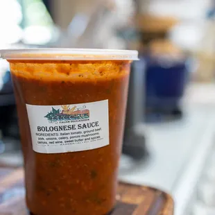 Lucca's Housemade Bolognese Sauce ($5.99/lb)