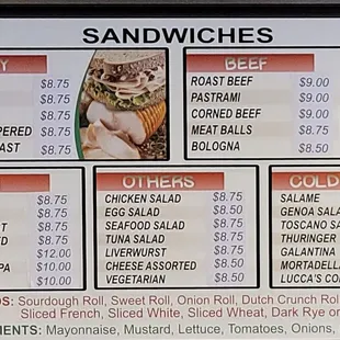 Menu 8/23/21