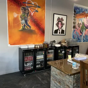 Chilled Drink section