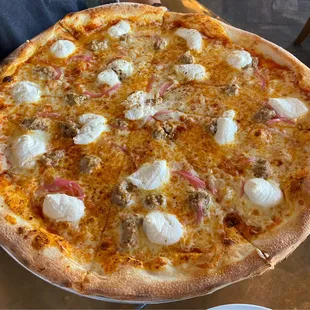 Ricotta Pizza