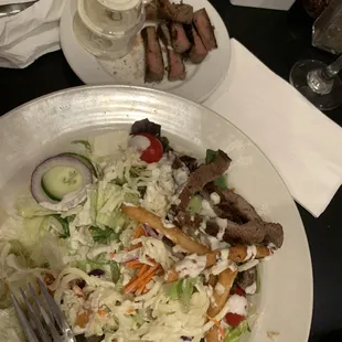 Steak salad