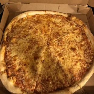 Large cheese pizza!