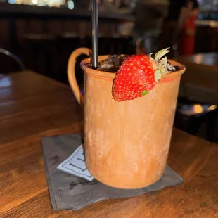 Strawberry Mule