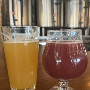 Hazy Bottom IPA &amp; Triple berry Cobbler Sour (AKA- Delicious)