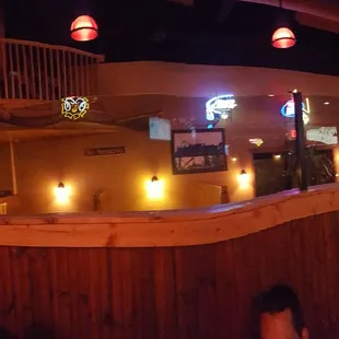 the bar and restaurant