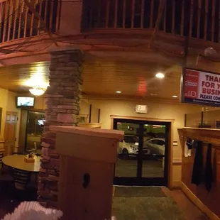 stairs leading up to second floor