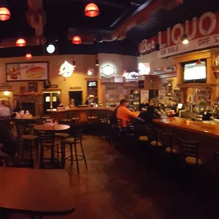 people sitting at the bar