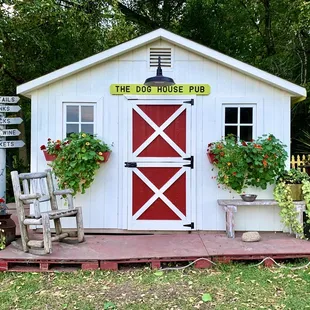 A little "pub" with some libations for all