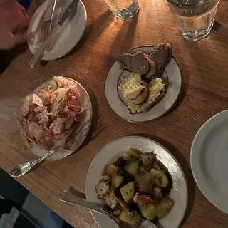 Octopus & Potato with Olives