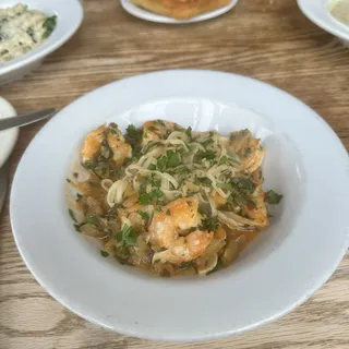 1/2 Linguini with Shrimp