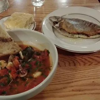 Baked Stuffed Trout