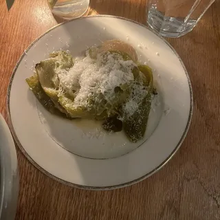 Leeks with Parmesan