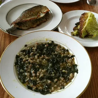 Cabbage with Garlic Oil