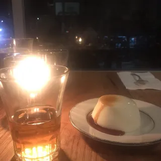 Buttermilk Panna Cotta with Pine Bud Syrup