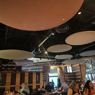 Inside main dining room