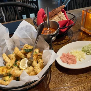 Calamari e Zucchine Fritti