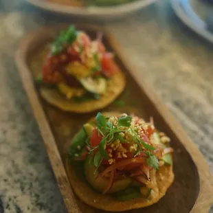 Santa Cruz Tuna Tostadas