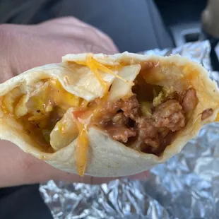 Chorizo Breakfast Burrito