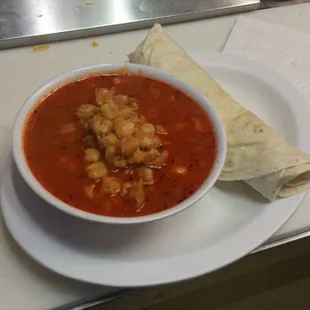 Our Menudo, that is made fresh every Friday