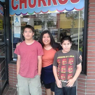 Guess what? They sell CHURROS! :-D