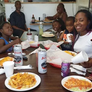 My family came to denver for a reunion. ... First stop Luceros!