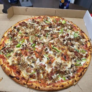 The best pizzas in this area!! Always fresh and tasty!! Thank you, Lucero!