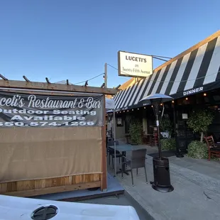 outside of restaurant