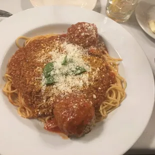 Spaghetti and Meatballs