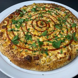 Elote Pizza