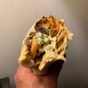 Surf and Turf Burrito