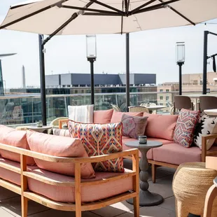 Lucha Rosa on the rooftop of DC's Moxy Hotel