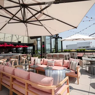 Lucha Rosa on the rooftop of DC's Moxy Hotel