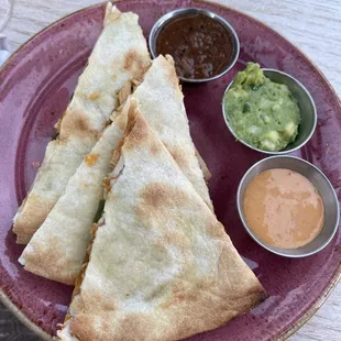 Stewed Chicken Quesadilla