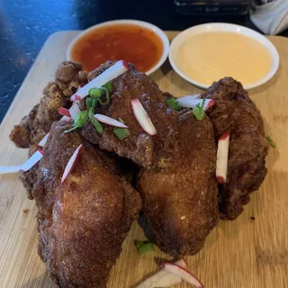 Twice Fried Chicken Wings