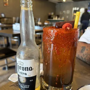 Mango michelada