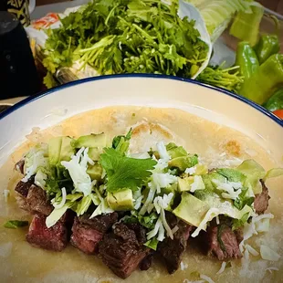 Ribeye Taco